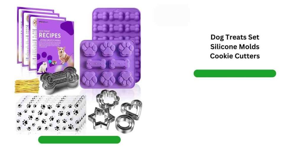 Dog Treats Set Silicone Molds Cookie Cutters