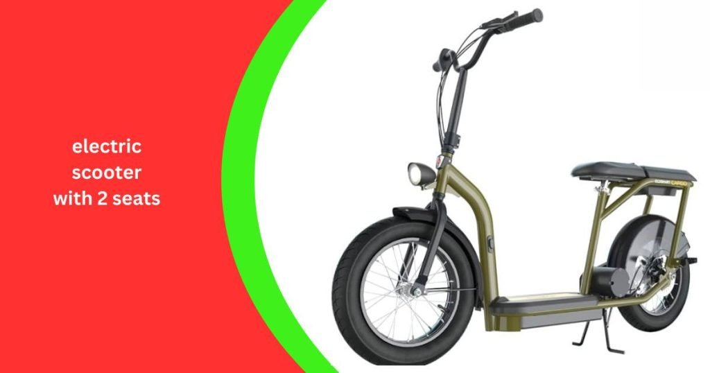 best electric scooter with 2 seats