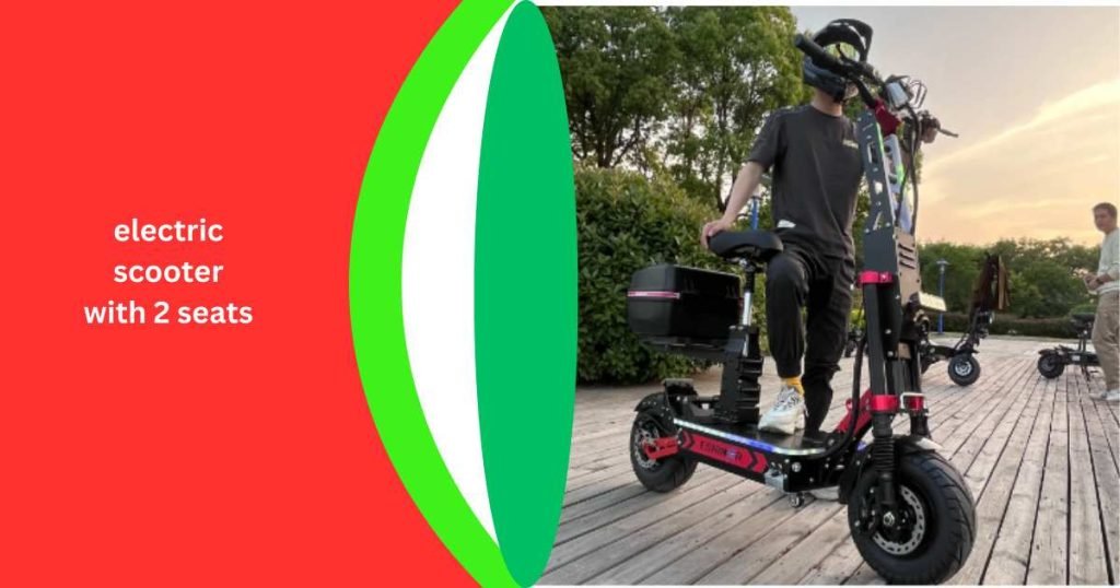 electric scooter with 2 seats best