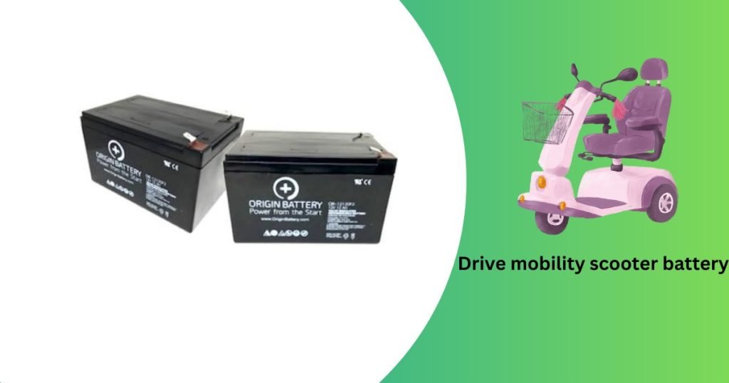 drive mobility scooter battery