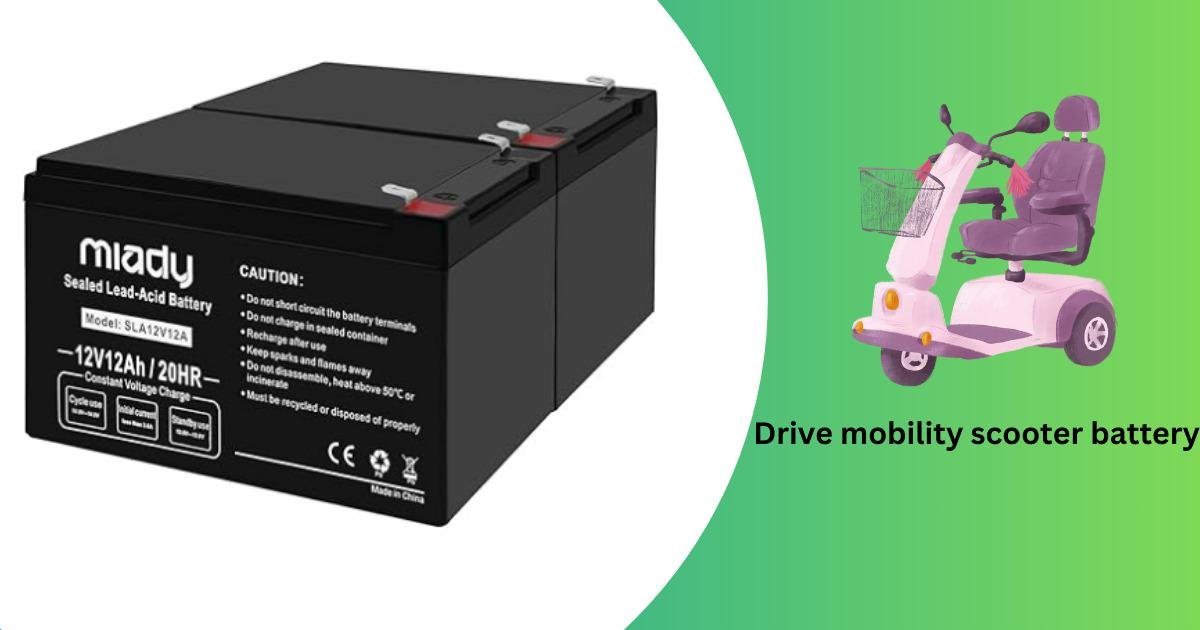 drive mobility scooter battery