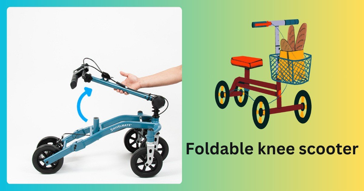 foldable knee scooter