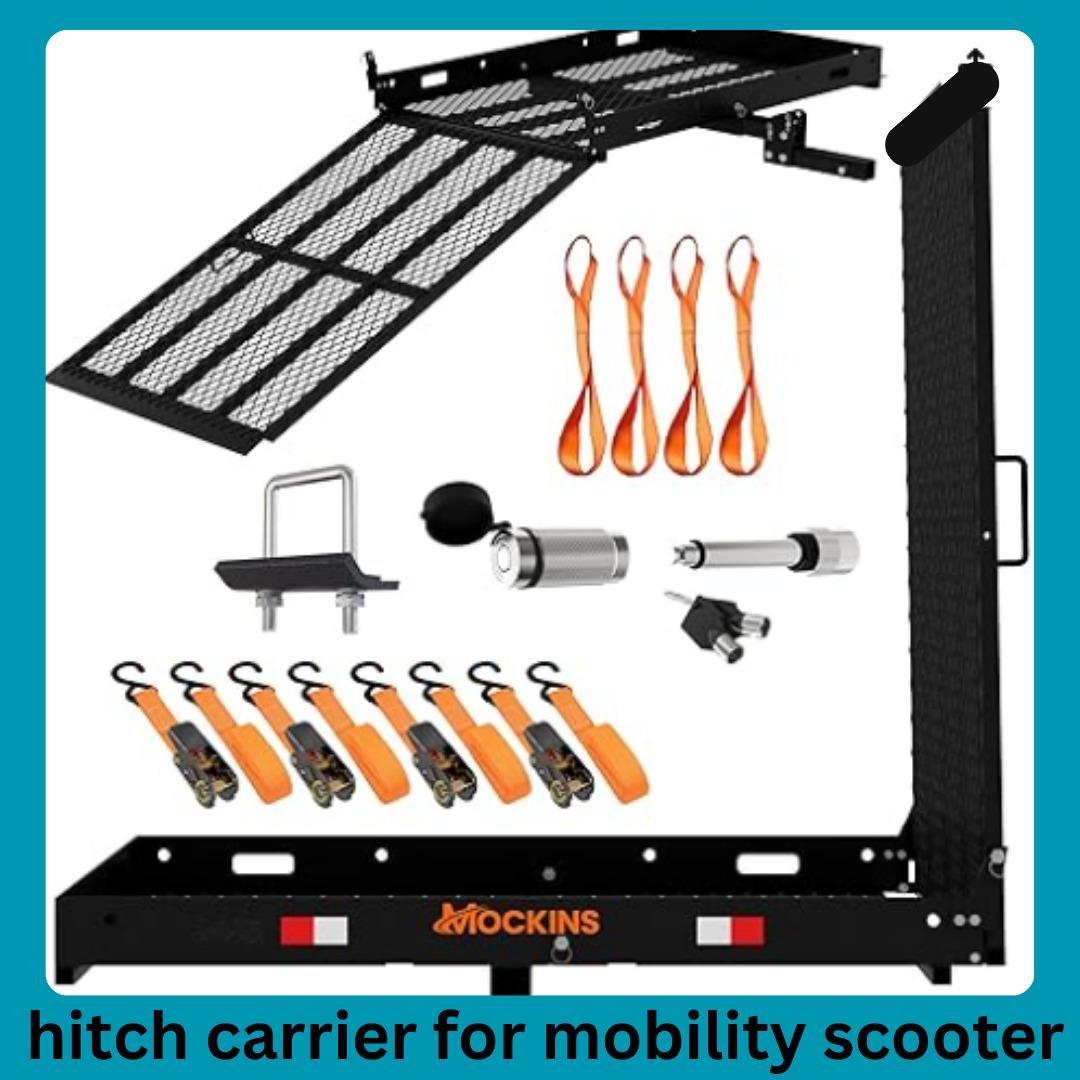 hitch carrier for mobility scooter