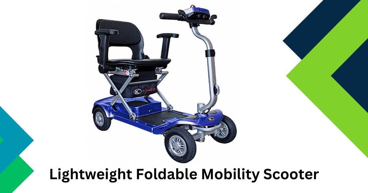 Lightweight Foldable Mobility Scooter