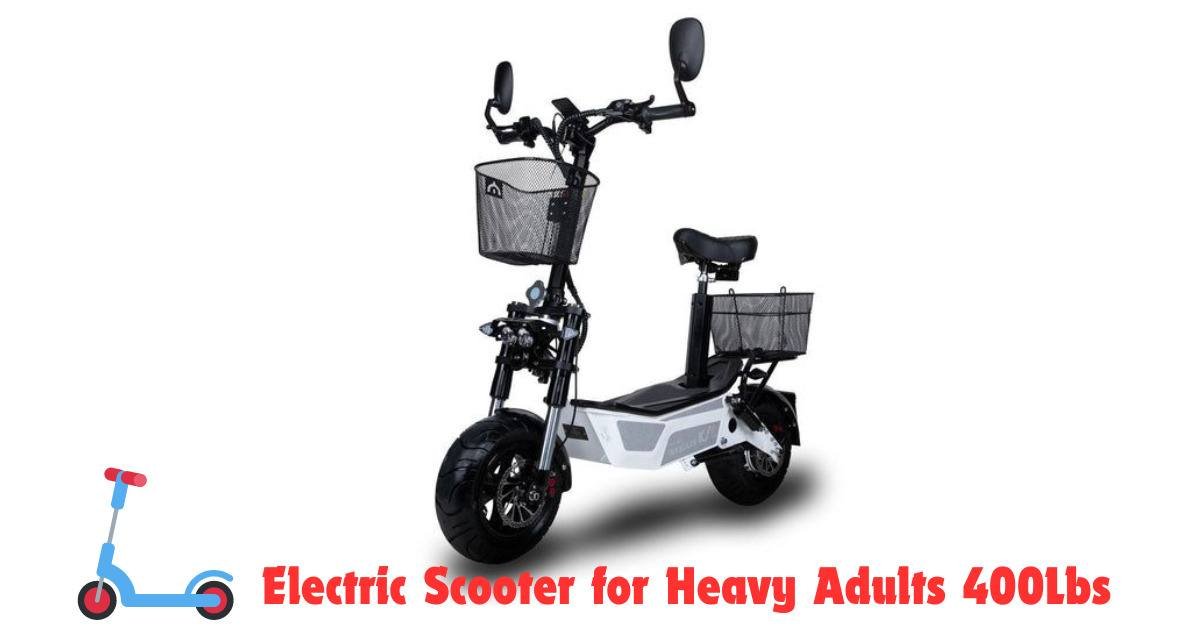 Electric Scooter for Heavy Adults 400Lbs