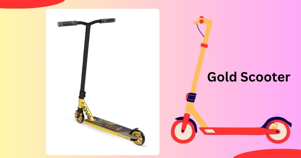 Gold Scooter