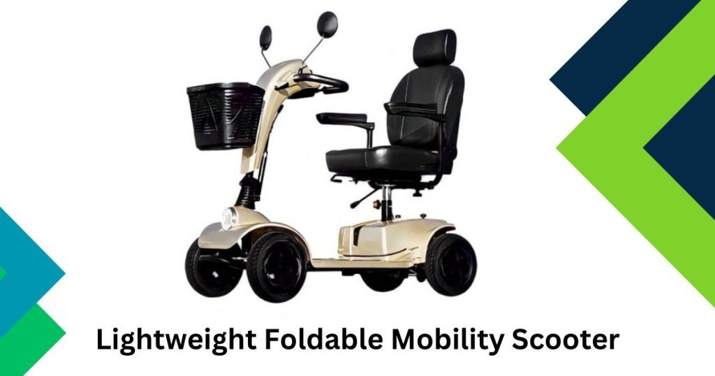 Lightweight Foldable Mobility Scooter