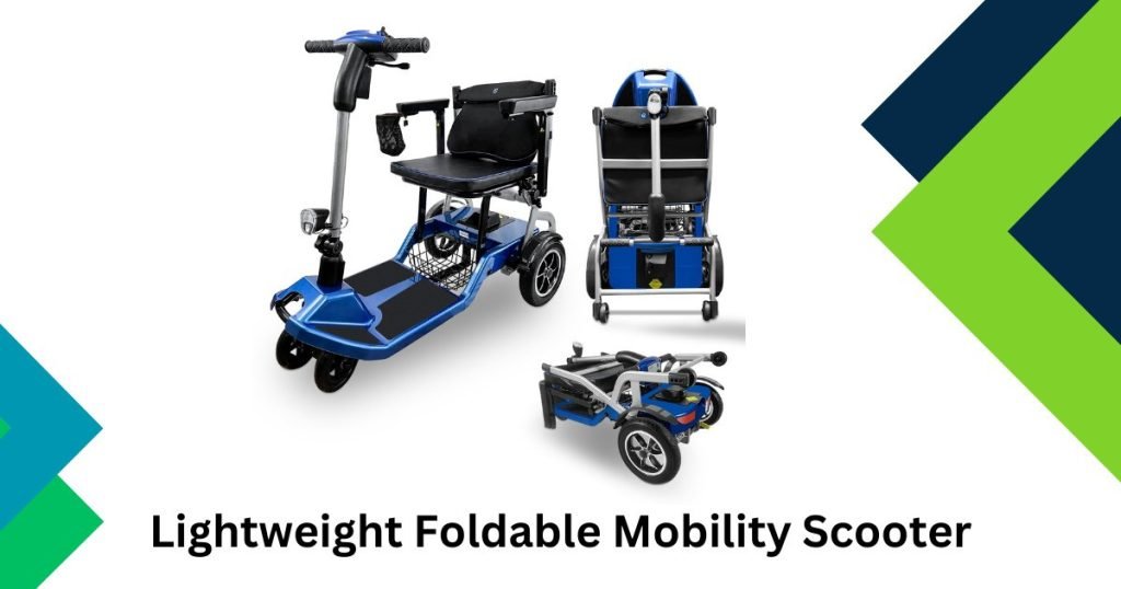 Lightweight Foldable Mobility Scooter